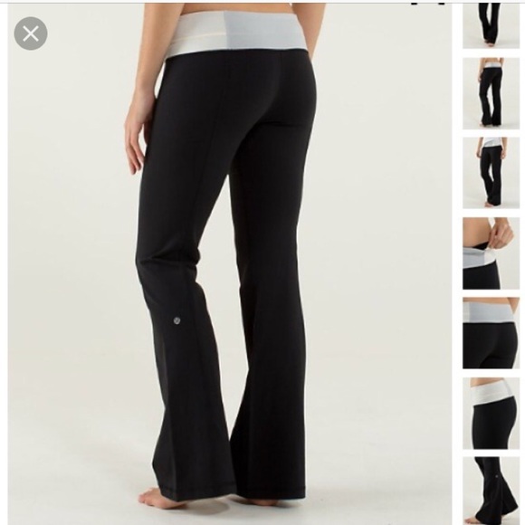 Lululemon Groove Pant size 6 Black EUC - Picture 1 of 4